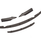 BMW 3 SERIES F30 F31 FRONT SPLITTER DIFFUSER 3D STYLE 4PCs LIP SPOILER MATTE BLK