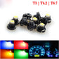 10PCS T3/T4.2/T4.7 Wedge LED Dashboard Lamp Panel Bulb Car Instrument Light UK