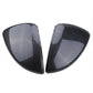 Pair Carbon Fiber Wing Mirror Cover Cap Casing For VW Golf Mk7 Mk7.5 R GTI 14-18