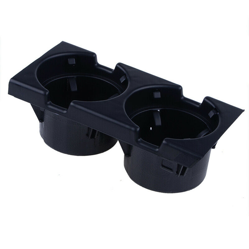 Center Console Drink Cup Holder Storage For BMW E46 325 328 330 1999-2006 Black
