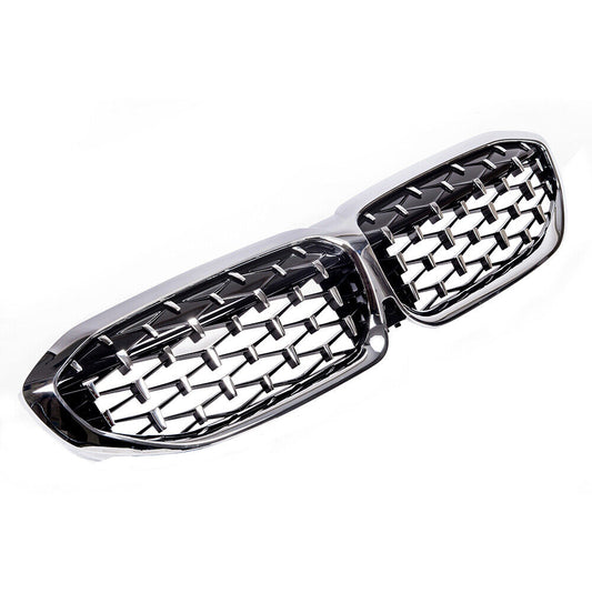 BMW 3 SERIES G20 G21 CHROME / BLACK DIAMOND FRONT KIDNEY GRILLES GRILLS UK