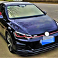 VW Golf MK7.5 R GTD GTI Gloss Black Front Splitter Spoiler Lip Body Kit 2016-2020