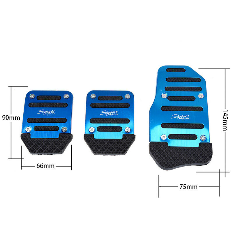 Universal Non Slip Auto Car Pedal Pad Cover Interior Decor Accessories 1 Set