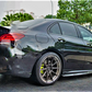 Mercedes C Class C63S AMG Style W205 Gloss Black Rear Lip Spoiler 2014 to 2021