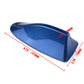 1x Blue Car Roof Shark Fin Body Aerial Dummy Antenna Decorative Cover Trim