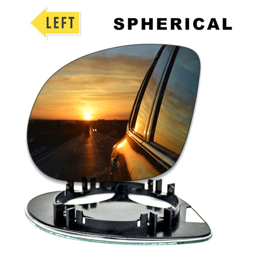 Left passenger side wing mirror glass for BMW E36 M3 1992-1999