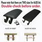 For Audi A4 B6 B7 01-08 Leather Center Console Armrest Lid Cover Black Leather