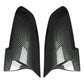 Pair Carbon Fiber Mirror Cover Caps For BMW 2/3/5 DR F20 F21 F22 F30 F31 F32 F33