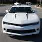 Car Hood Stickers Black Universal Side Air Intake Flow Vent Cover Decor use 2x