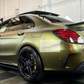 Mercedes C Class C63 AMG Style W205 Gloss Black PSM High Kick Spoiler Kit