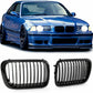 BMW E36 97-00 FACELIFT GLOSS BLACK PERFORMANCE FRONT KIDNEY GRILLES GRILLS UK