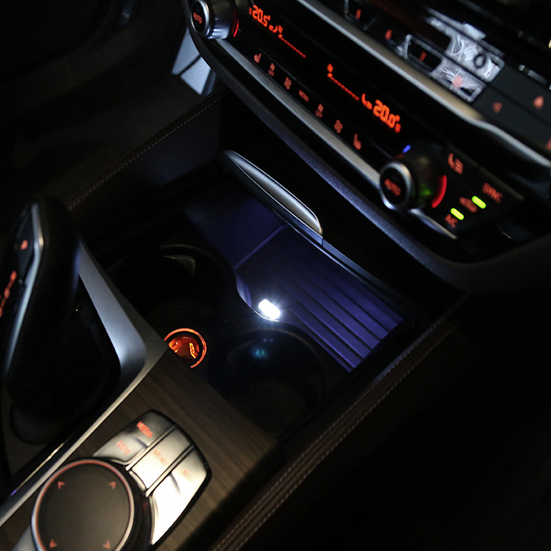 7 Colours Mini USB LED Wireless Lamp Car Atmosphere Light Colorful Accessories