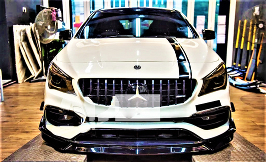 Mercedes CLA Class CLA45S AMG Style W117 C117 Front Splitter Lip 2013-18