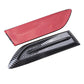 Pair Carbon Fiber Look Side Wing Car Air Flow Intake Vent Trim Fender Scoop UK