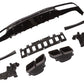 MERCEDES C CLASS A205 C205 COUPE AMG C63 S STYLE REAR DIFFUSER + BLACK TAILPIPES