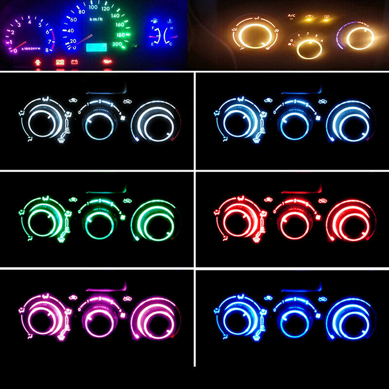 10pcs T4.2 Neo Wedge 1 SMD LED Cluster Instrument Dash Climate Light Bulb UK