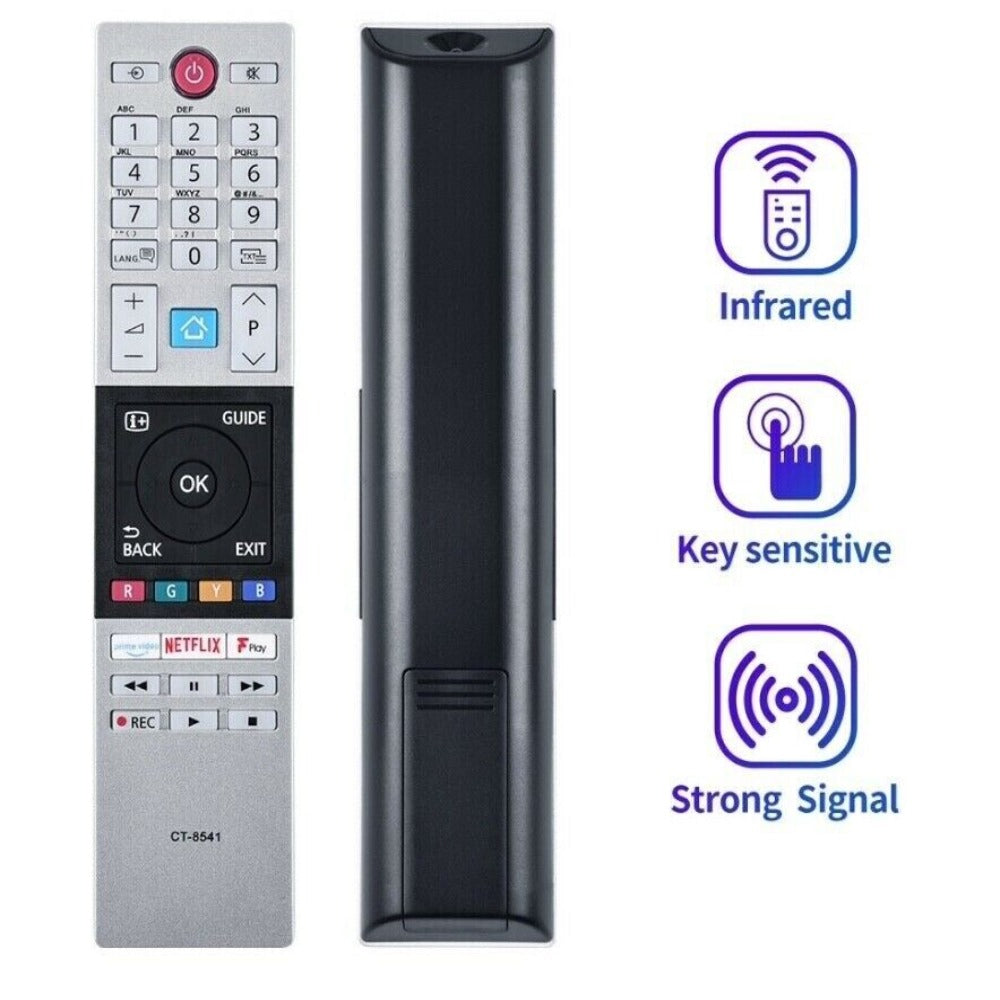 CT-8541 Remote Control For Toshiba NETFLIX Smart LED TV 24W2863DB