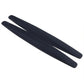 1pair Car Bumper Carbon Fiber Black Protector Corner Guard Rubber UK