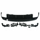 MERCEDES AMG W117 C117 CLA45 GLOSS BLACK REAR DIFFUSER QUAD EXHAUST TAILPIPES
