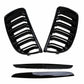 For BMW 3-Series E90 E91 06-08 Pre-LCI Glossy Black Kidney Front Grill Grille UK