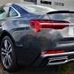 Audi RS6 Look A6 S6 RS6 C8 Saloon Gloss Black M4 Style Boot Lip Spoiler 2018 plus