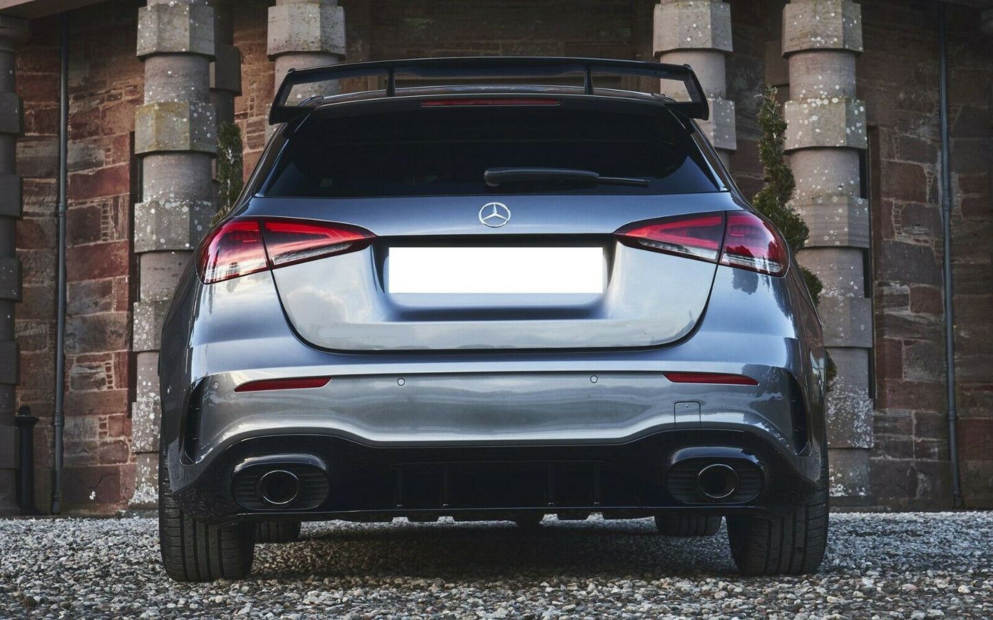 MERCEDES W177 A220 A250 A45 ED1 STYLE GLOSS BLACK REAR TRUNK ROOF SPOILER 2018+