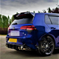 VW Golf R MK7.5 Rear Blade Style Diffuser 2016-20 Spoiler Body Kit