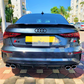 Audi RS3 Look A3 S3 RS3 8Y Saloon Carbon Fibre M4 Style Boot Lip Spoiler 2020 plus