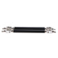75mm Adjustable Car Front / Rear Bumper Lip Splitter Brace Rod Support Bar Black