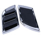 Univesal Car Side Air Flow Vent Hole Cover Fender Intake Grille Sticker Decor 2x