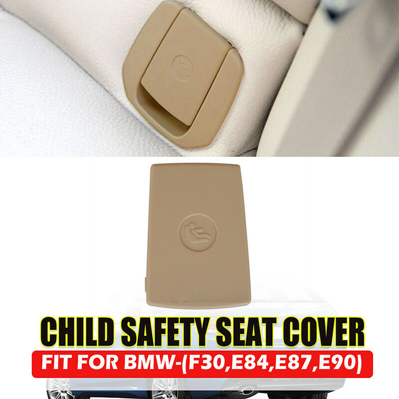 For BMW 1/3 Series E84 E90 F30 Rear Child Seat Safety Anchor ISOFix Cover Flap