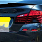 BMW M Sport 5 Series M5 F10 Gloss Black M4 Style Boot Lip Spoiler 2010 to 2017