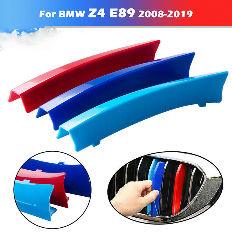 For BMW Z4 E89 2009-2017 Car Grille Cover Trim Kidney Grille Clips Decors HIQ