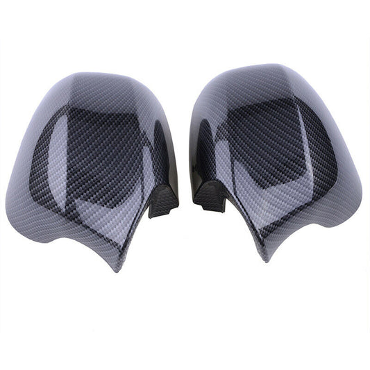 Carbon Fiber Look Mirror Cover Cap For BMW 3 Series E90 E91 E92 E93 2008-2012 UK