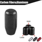Real Carbon Fiber Gear Stick Shift Knob Shifter Manual Transmission Universal