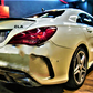 Mercedes CLA Class CLA45S AMG Style W117 C117 Gloss Black Boot Spoiler 2013-2018