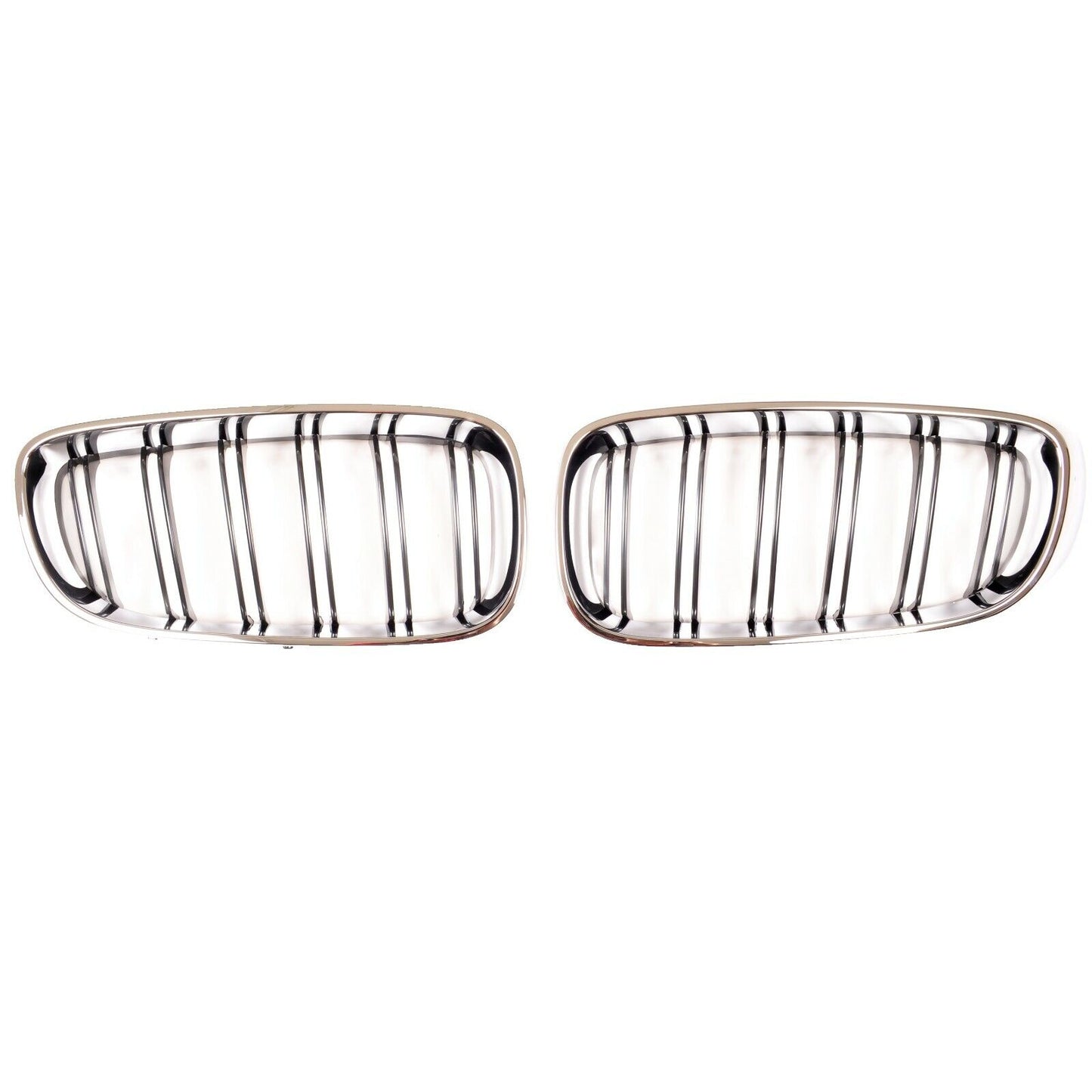 BMW 3 series GT F34 chrome black kidney grilles twin double spoke slat UK.