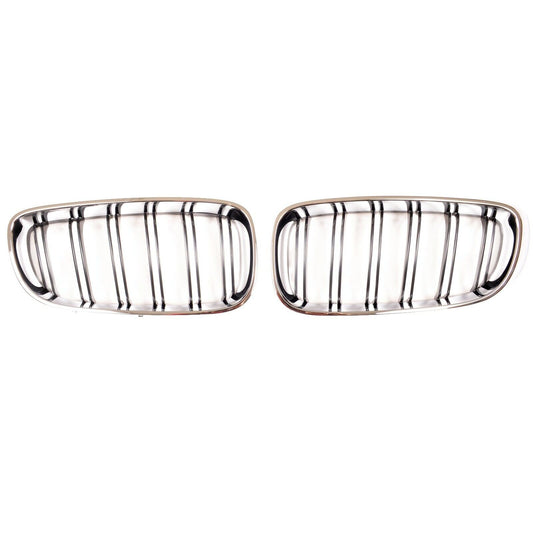 BMW 3 series GT F34 chrome black kidney grilles twin double spoke slat UK.