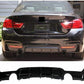 BMW F32 F33 F36 4 SERIES PERFORMANCE M SPORT REAR DIFFUSER GLOSS BLACK