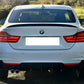 BMW 4 SERIES F36 4D GRAN COUPE REAR TRUNK BOOT SPOILER LIP PRIMED LOOK OEM FIT
