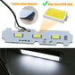 4x Yellow Car Door Bowl Handle LED Ambient Atmosphere Light Interior Accessories