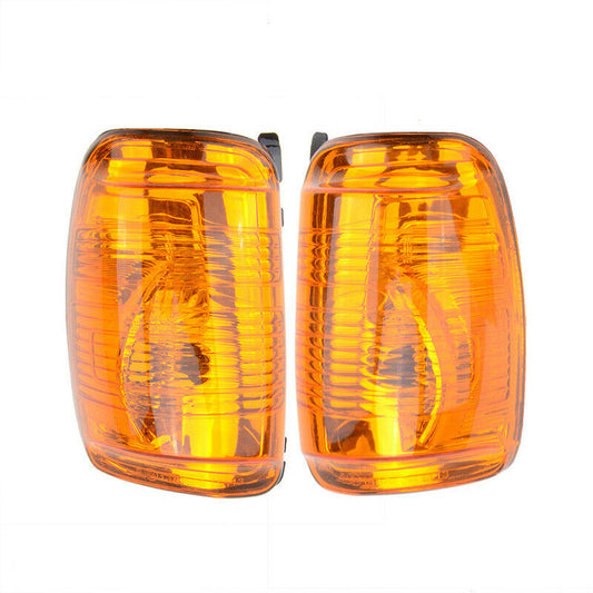 2pc Side Mirror Turn Signal Light Lens For 15-22 Ford Transit 150 250 350 Cargo