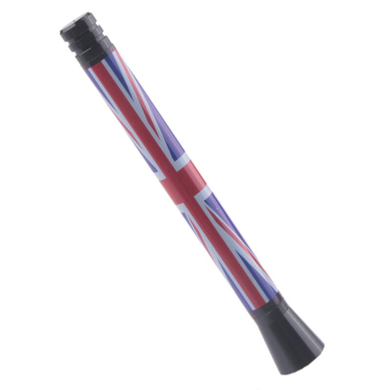 3" Short Union Jack Antenna Sports Short Aerial For BMW Mini Cooper All Models