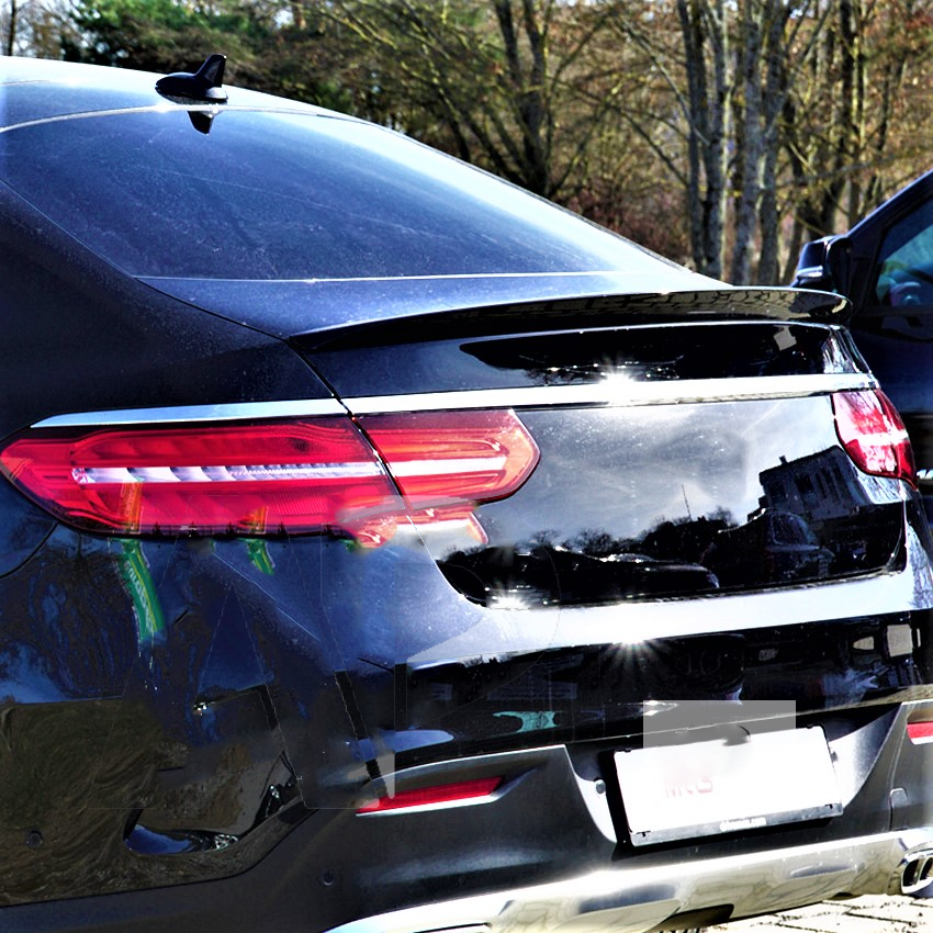 Mercedes GLE Class Coupe GLE63 AMG Style C292 Gloss Black Rear Spoiler 2015-2019