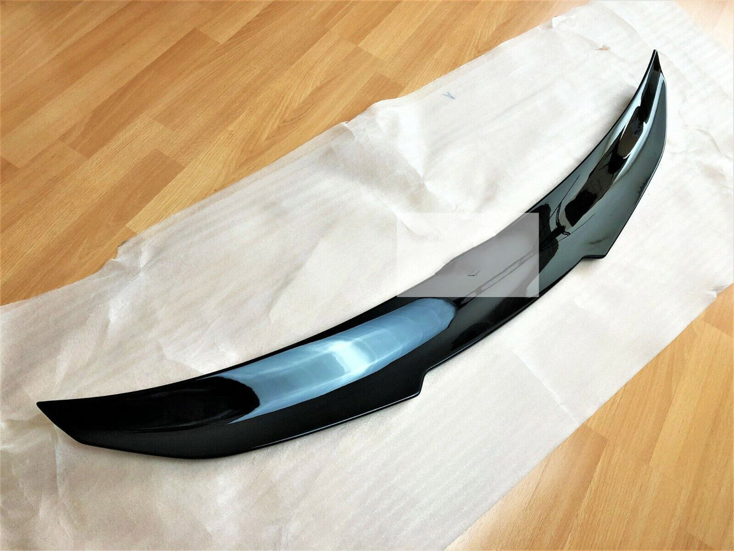 BMW M Sport 4 Series F32 Gloss Black High Kick PSM Ducktail Spoiler 2013 to 2020