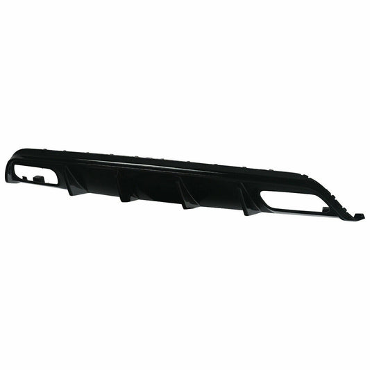 MERCEDES A CLASS W176 AMG A45 LOOK REAR DIFFUSER TAILPIPES GLOSS BLACK 2012-2018