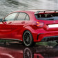 MERCEDES A CLASS W176 AMG A45 LOOK REAR DIFFUSER TAILPIPES GLOSS BLACK 2012-2018