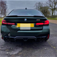 BMW CS Style 5 Series M5 G30 F90 Gloss Black M Sport Boot Lip Spoiler 2016+