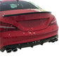 MERCEDES CLA W117 C117 AMG STYLE WING REAR TRUNK BOOT SPOILER LIP GLOSS BLACK