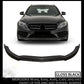 MERCEDES C CLASS W205 A205 C205 AMG LOOK BRABUS STYLE FRONT SPLITTER LIP 2013-17